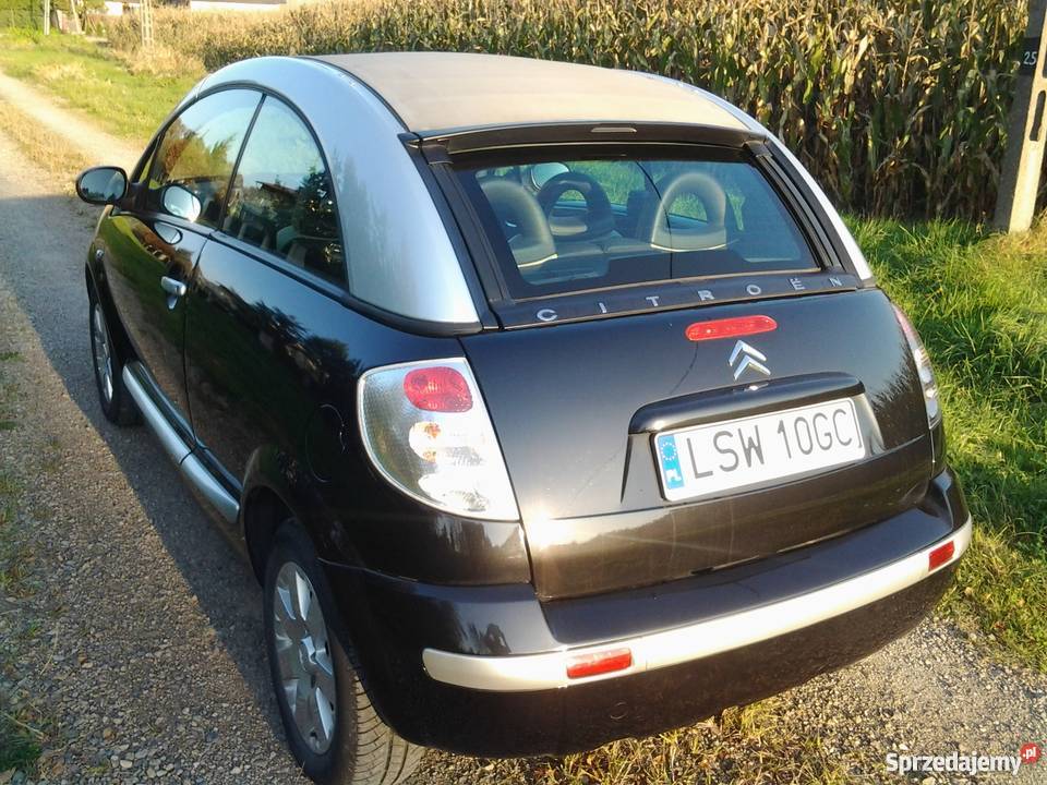 Citroen C3 Pluriel Kabriolet 14 Diesel Zarejestrowany w Polsce C3 Pluriel C3 Pluriel Piaski