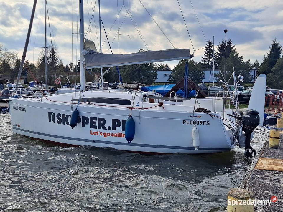 Wynajem czarter jachtu żaglowego ANTILA 27 3kab Olsztyn