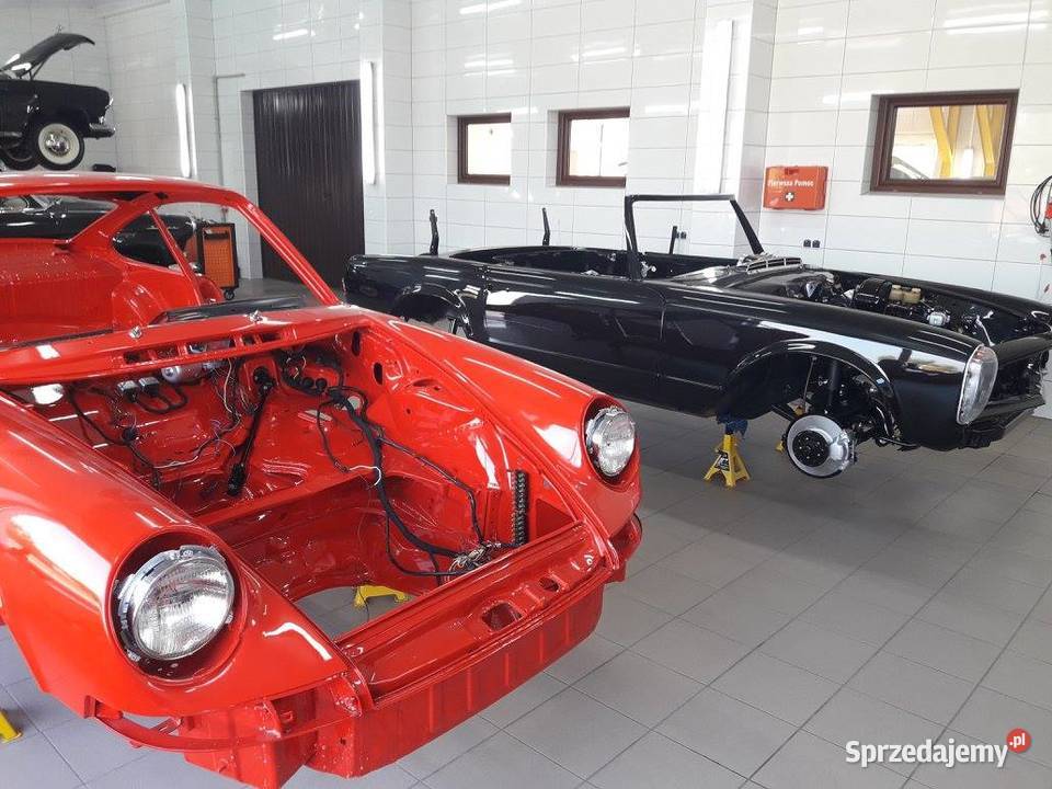 Renowacja Alfa Romeo Mercedes Porsche Warszawa Woźniki