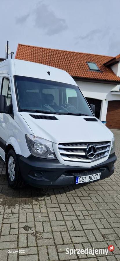 Mercedes Sprinter 313 cdi 9 osobowy bus 135 garażowany Słupsk