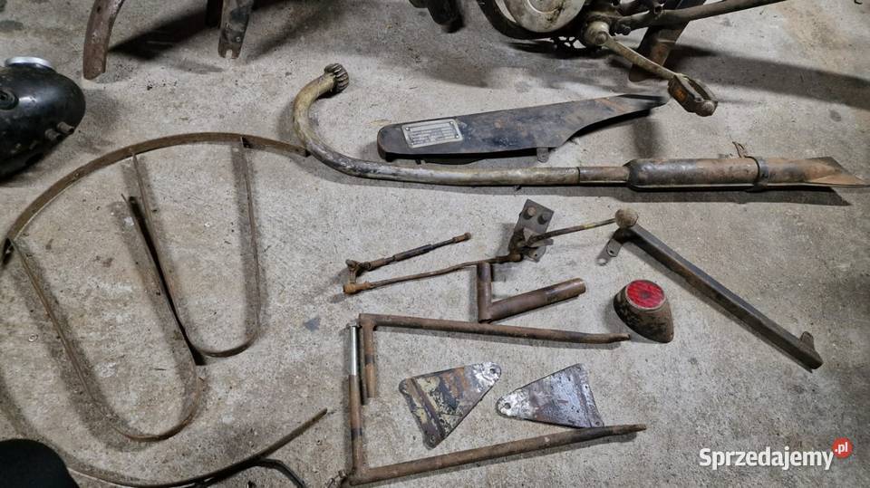 Nsu quick 100 z 1938r Sachs SM98 uszkodzony