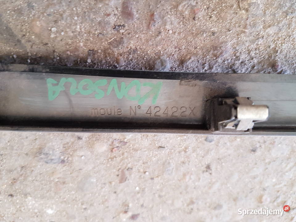 RENAULT FLUENCE LISTWA KONSOLI DEKOR 684129333R wielkopolskie