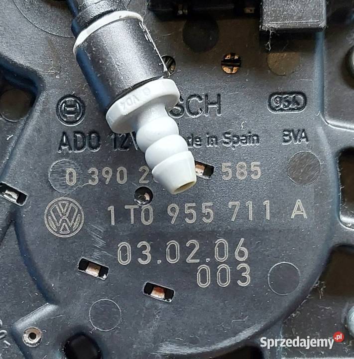 SILNICZEK WYCIERACZKI TYŁ VW TOURAN I 1T0955711A Mielęcin