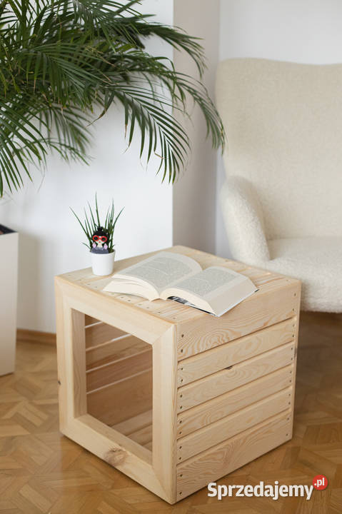 Meble ogrodowe drewniane tarasowe nieskładane Kalety sprzedam