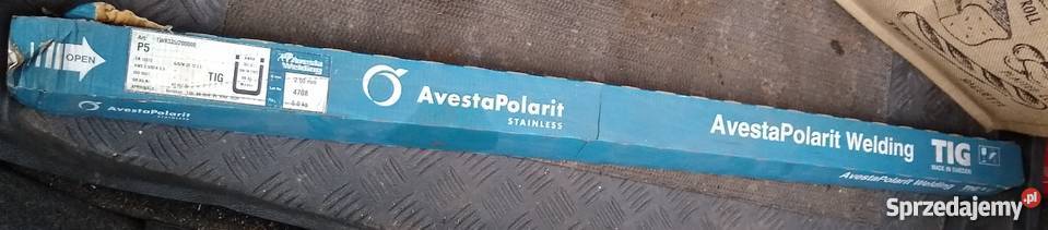 Drut spawalniczy 316L 20 x 1000 5 Avesta Welding Szczecin
