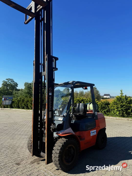 wózek widłowy TOYOTA 7FGJF35 LPG 3500 szeroki Działoszyn