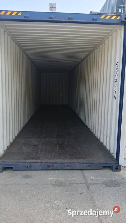 Kontener morski 40 HC 12 metrów stan SPRZEDAM podlaskie Łomża sprzedam