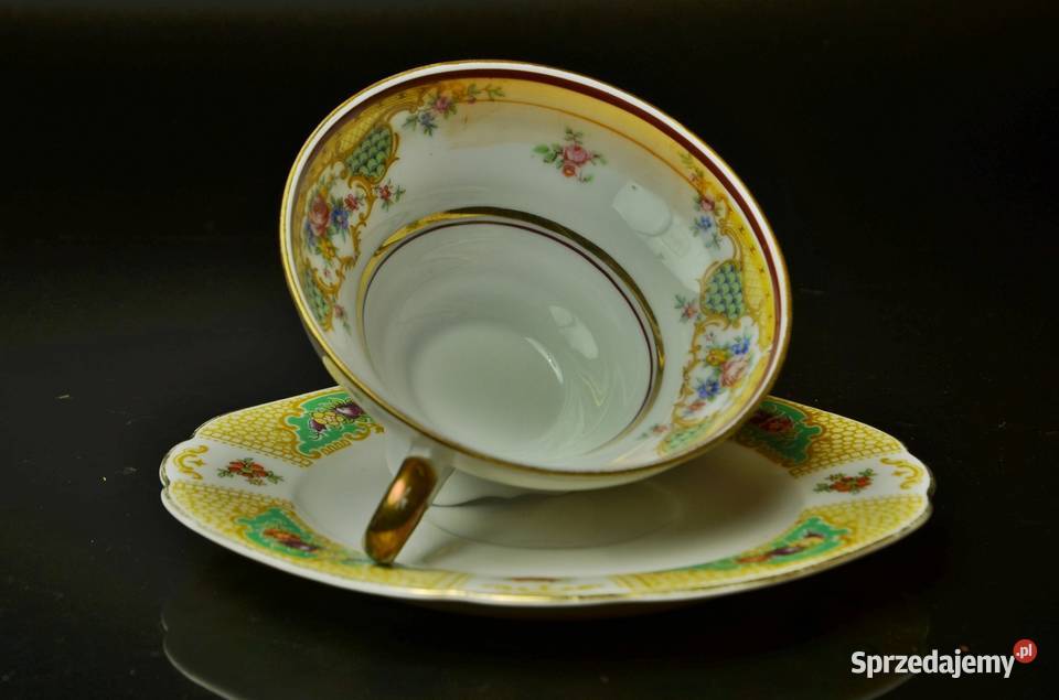 Filiżanka w ciekawej formie Bavaria Porcelana i szkło Legnica