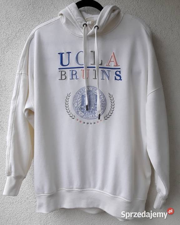 Oversize owa bluza z kapturem HM Ucla Warszawa