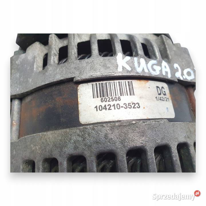 ALTERNATOR Ford Kuga 20 TDCI 1042103523 osobowe Chełm