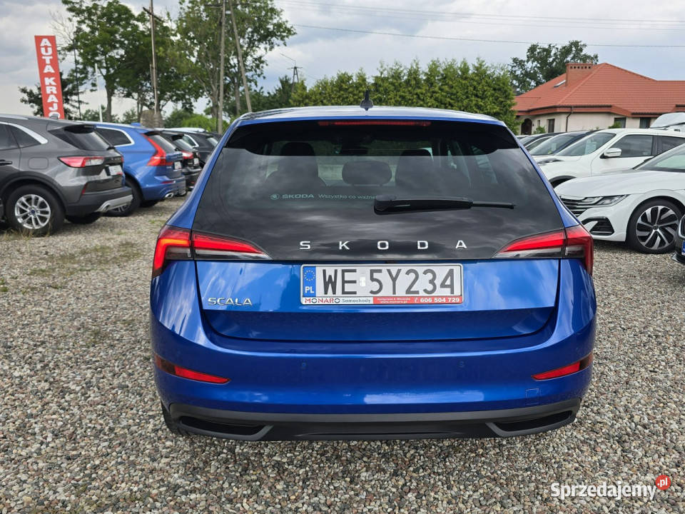 koda Scala STYLE Race Blue Salon Polska 2022 Włocławek sprzedam
