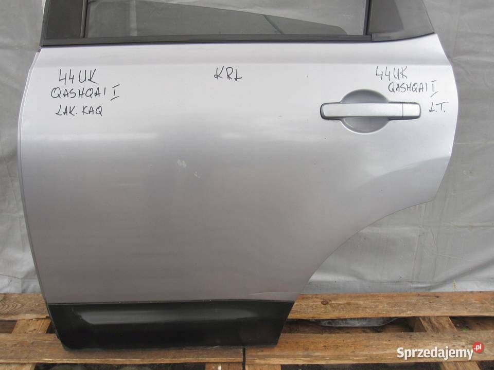 NISSAN QASHQAI I J10 LIFT 10r drzwi lewe tył