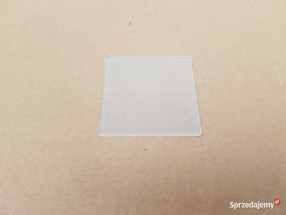 Szkło ochronne do lampki lampy płaskie KWADRAT Warszawa