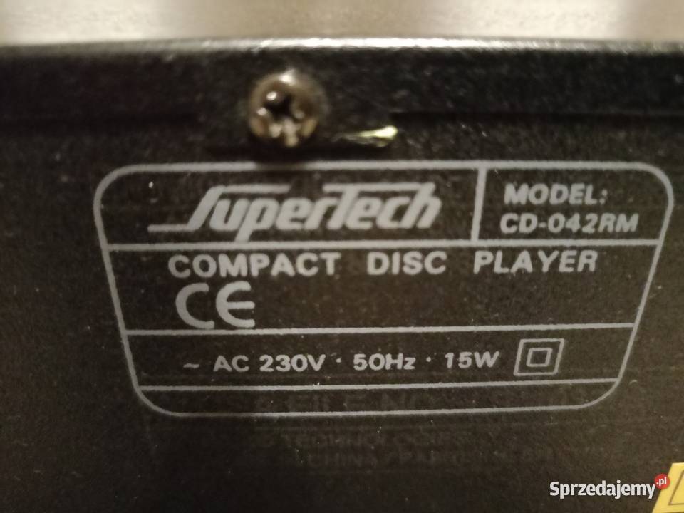 Odtwarzacz płyt CD SUPERTECH CD042RM