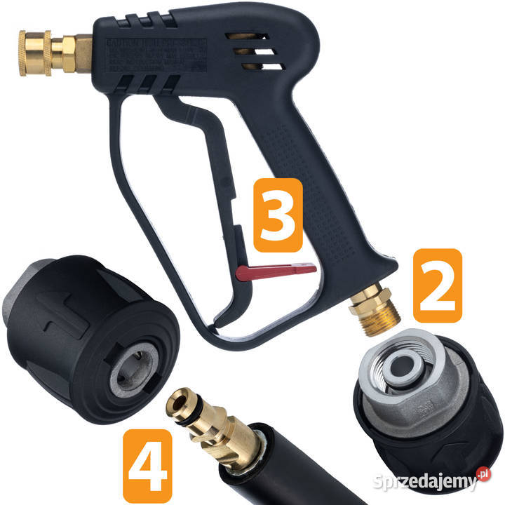 Pistolet do Myjki Ciśnieniowej 5000PSI M22 5 Ludźmierz sprzedam