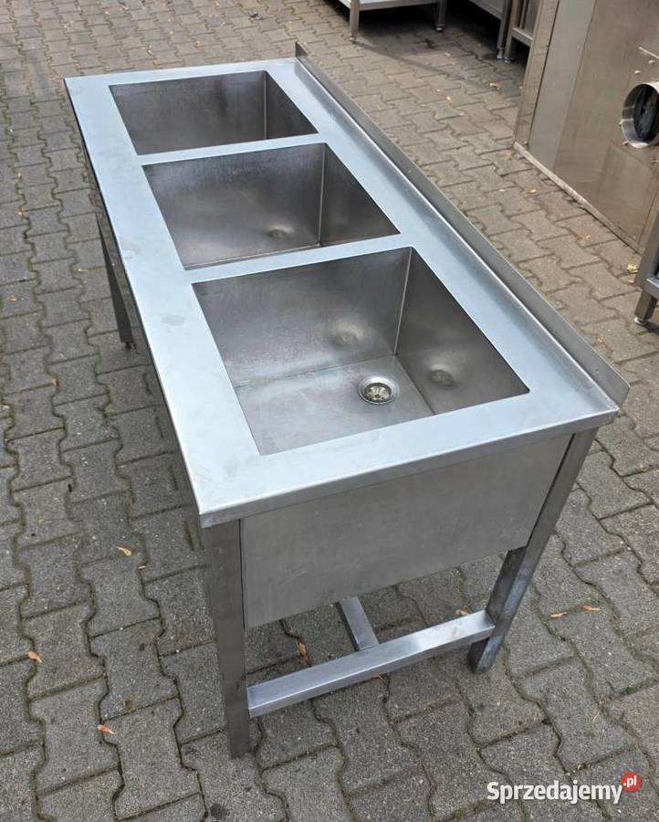 Zlew Basen Gastronomiczny 3 Komorowy 1436085 Nowe Skalmierzyce