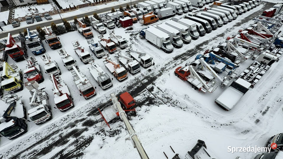 Nissan Cabstar Podnośnik Koszowy 27m RUTHMANN TB Widełki