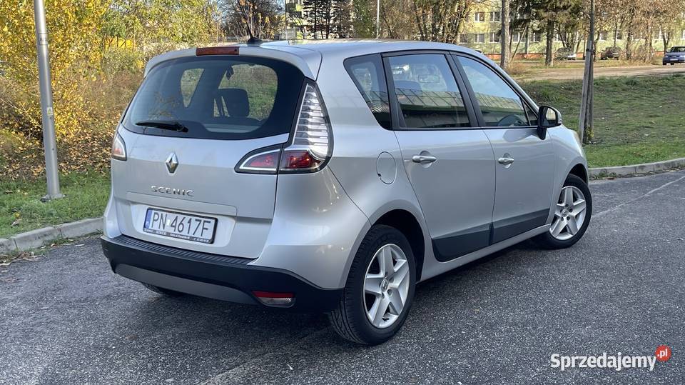 Renault Scenic III 16 16V 2013 Klima Navi TomTom radio wielkopolskie Konin
