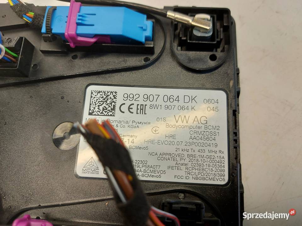 Porsche Taycan GTS 9J1 2023r Moduł sterownik osobowe dolnośląskie sprzedam