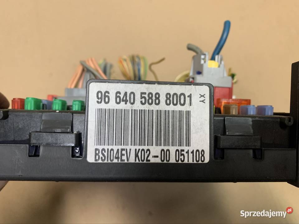9664058880 moduł bsi04 ev k200 Peugeot 407 Szczecin