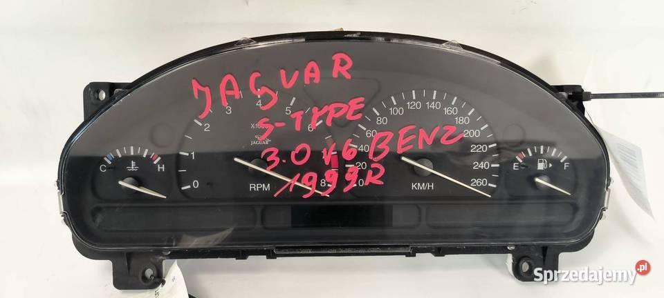 LICZNIK ZEGAR JAGUAR STYPE Lipno