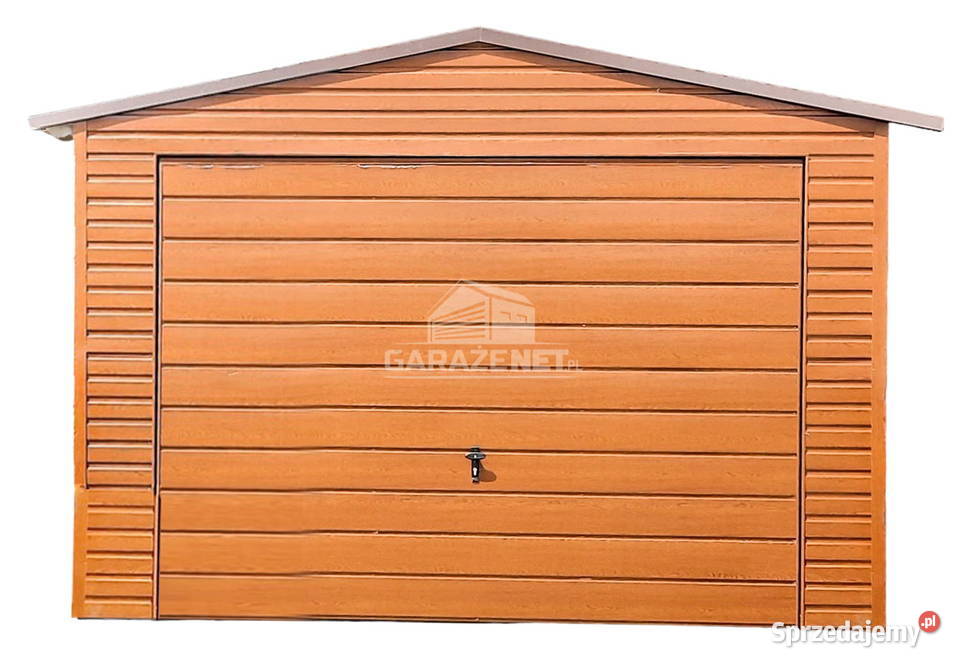 GARAŻ BLASZANY 35M X 6M DWUSPAD BRAMA UCHYLNA Łapanów