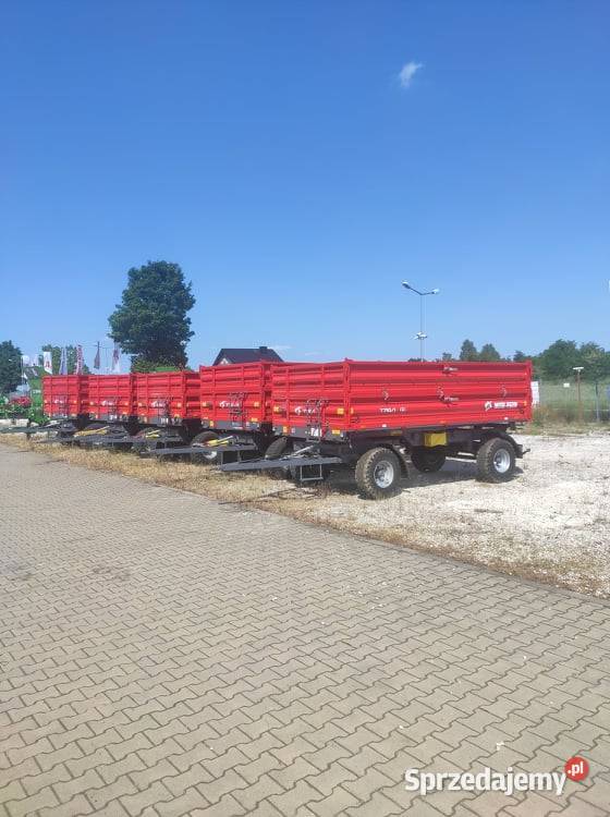 Przyczepa rolnicza dwuosiowa MetalFach 6T