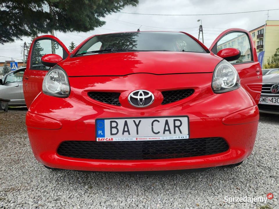 Toyota Aygo 10 68 ASO TUV DEKRA Z Niemiec Opłaty Samochody osobowe Pabianice sprzedam