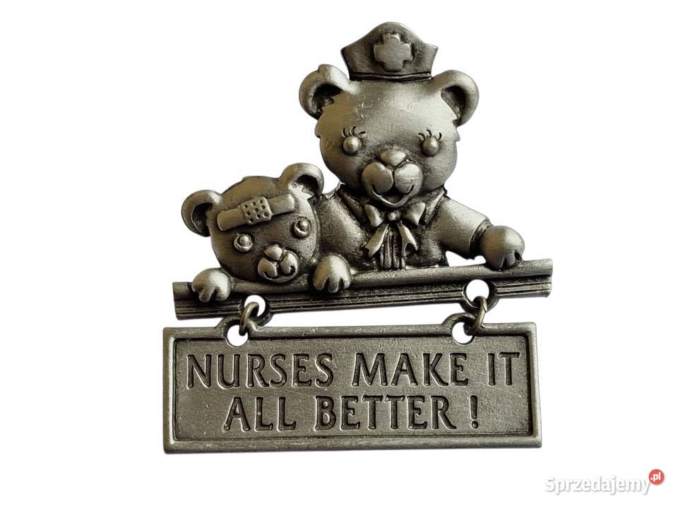 VINTAGE BROSZKA MISIE JONETTE JEWELERY CYNA Częstochowa