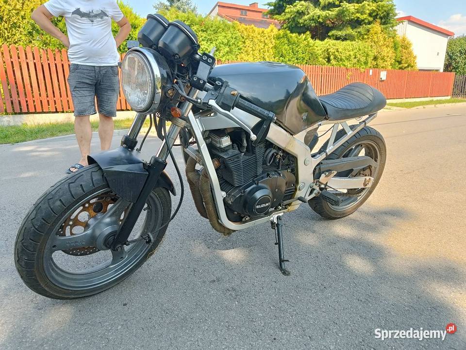 Suzuki GS 500 na części sprawy jeszcze w całości 16000km Myszków