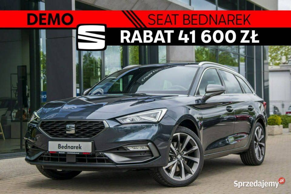 Seat Leon Sportsourer FR 15 eTSI 150 DSG DEMO IV Rok produkcji 2024