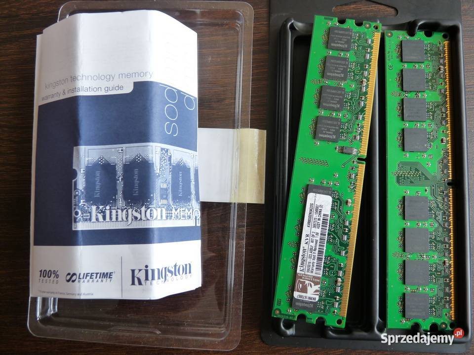 Pamięć RAM 4GB DIMM DDR2 Kingston Wrocław sprzedam