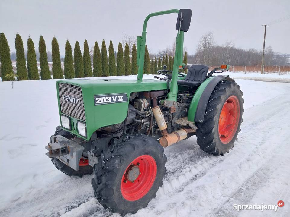 Ciągnik sadowniczy Fendt 203 V II 4x4