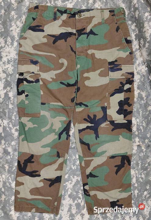 Spodnie bdu woodland medium x short NYCO Wrocław sprzedam