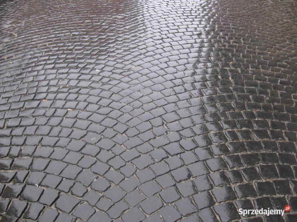 Kostka Brukowa Bazaltowa Granitowa Czarna Kamień mazowieckie Nadarzyn