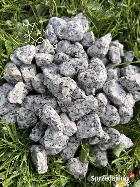 Kamień Granit Ozdobny Dalmatyńczyk Kruszywo Trzebiel