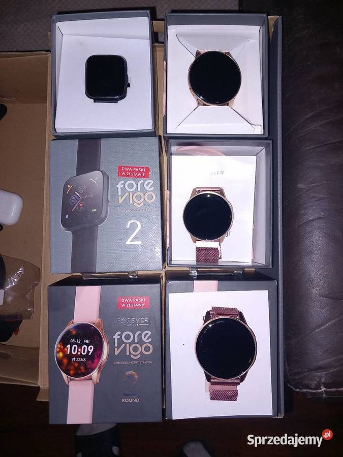 Nowe Smartwatche Fore Vigo 2 Round i Fore Vigo 2 Łódź sprzedam
