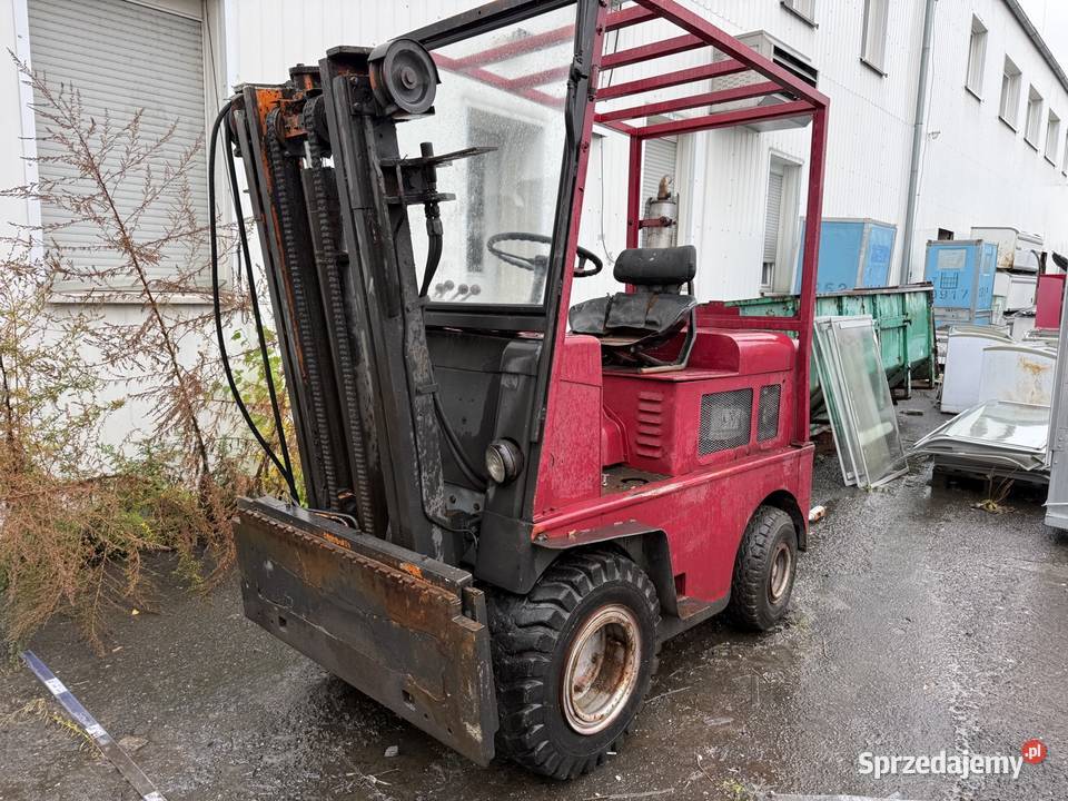 Wózek widłowy atlas linde diesel perkins 4 cyl 2