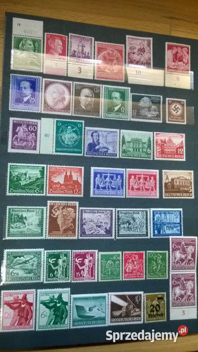 znaczki NIEMCY III RZESZA zestaw 68 czyste