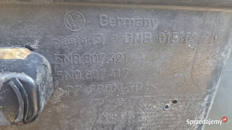 VW TIGUAN 1 I ZDERZAK TYLNY TYŁ KOD LAK LC9X Słowikowo