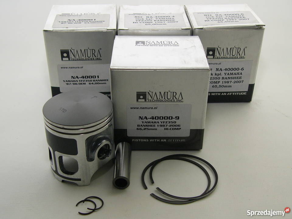 TŁOK komplet tłokowy NAMURA 6625 mm HiCompr YZF Zabrze