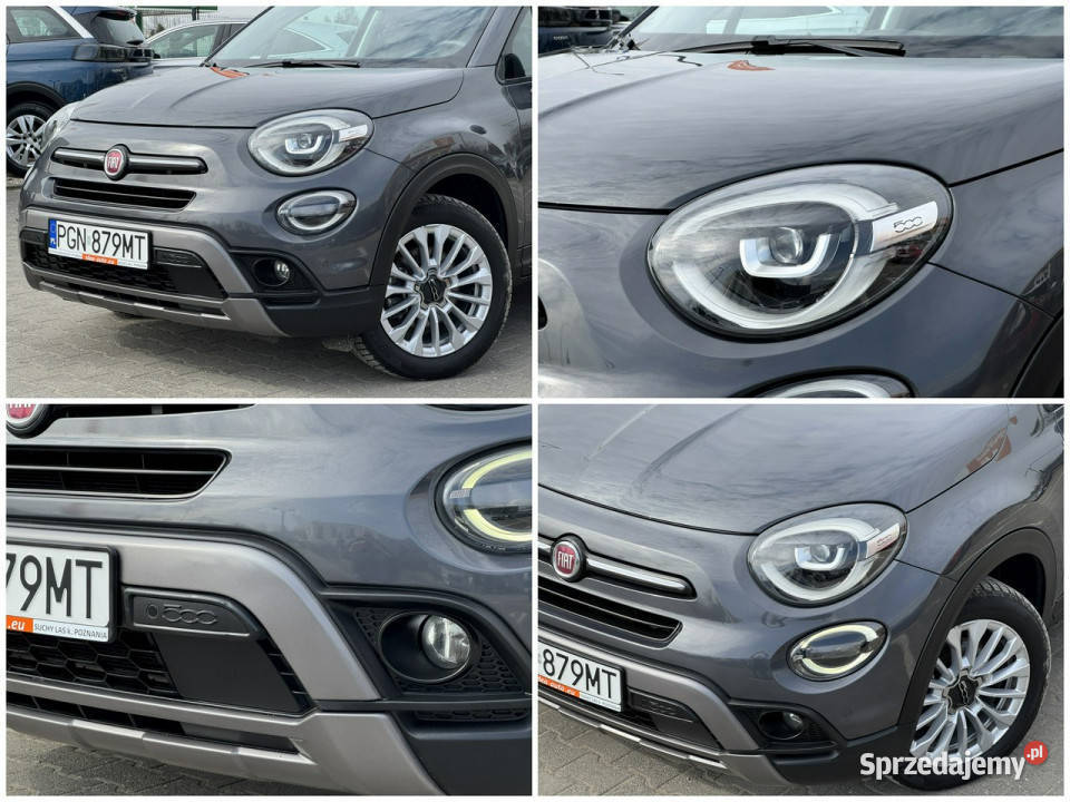 Fiat 500x FILMAutomatPANORAMAZarejestrowany Suchy Las sprzedam