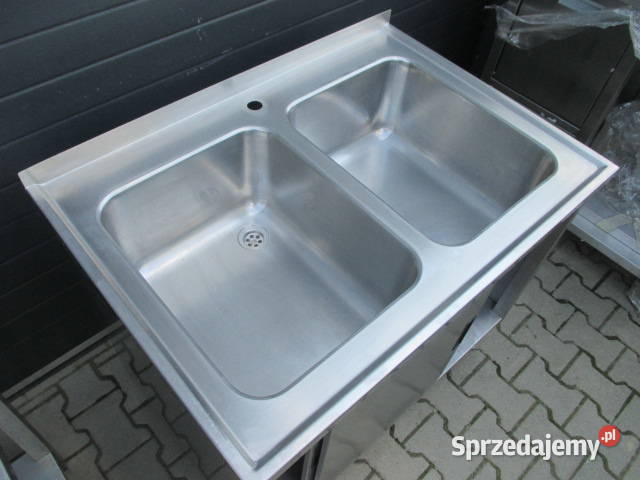 Zlew Gastronomiczny 2 Komorowy Drzwi Suwane Ostrów Wielkopolski