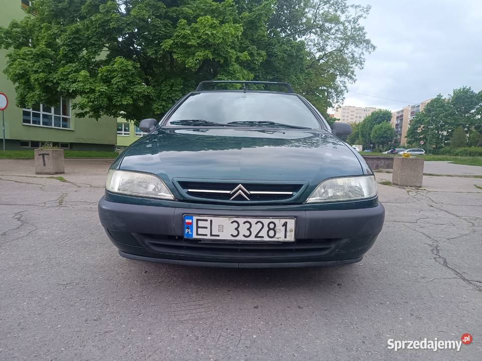 Citroen Xsara 14i 2000 bezwypadkowy 1400cm3 łódzkie Łódź sprzedam