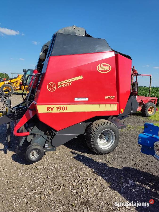 Prasa Vicon 1901 siatka rotor noże 11 bel nieuszkodzony Uniejów