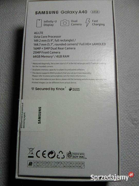 Samsung a40 Sulejów sprzedam