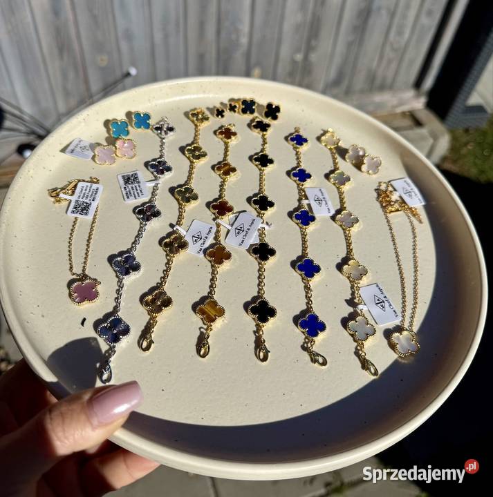 Biżuteria premium koniczyny na van Cleef arpels Warszawa sprzedam