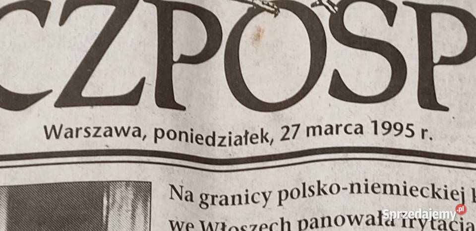 RZECZPOSPOLITA 73 4026 Wyd 3 Poniedziałek 27 Pruszków