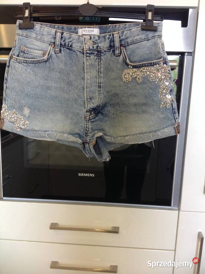 Spodenki Krótkie Jeans Damskie GUESS 38 Nowe Odzież damska Nowa Sól