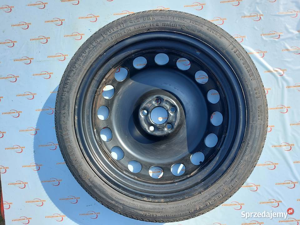 AUDI TT A3 8P VW GOLF koło dojazdowe 1257018 99M